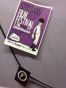 Film Festival poster in the shop